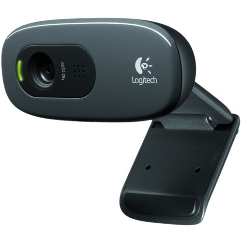 Logitech C270 HD web kamera, 720p, kvačica slika 2