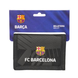 Novčanik F.C. Barcelona Crni 12,5 x 9,5 x 1 cm