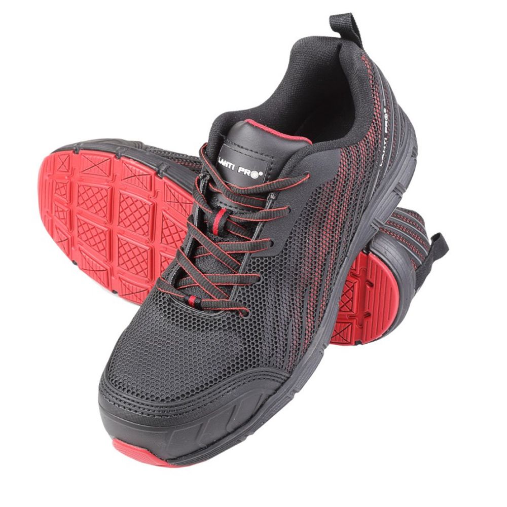 CIPELE KPU/MESH CRNO-CRVENI S1 SRC 43  L3041743 slika 1