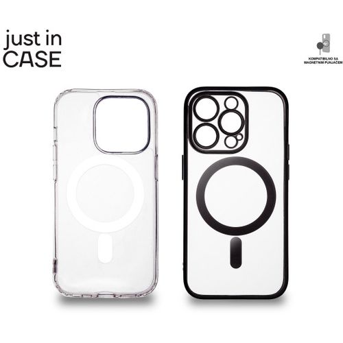 2u1 Extra case MAG MIX paket CRNI za iPhone 14 Pro slika 1