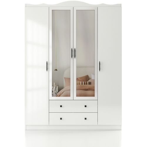 Lavinia 004 - White White Wardrobe slika 4