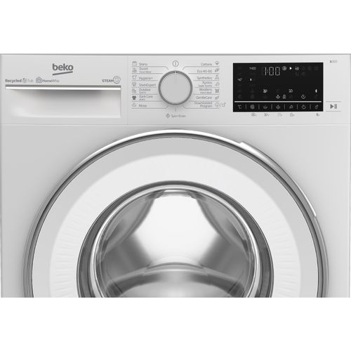 Beko B3WF R 7942 5WB Veš mašina, 9 kg, 1400 rpm, AntiCrease+, Bluetooth, ProSmart™ Inverter motor, SteamCure, Dubina 55 cm slika 4