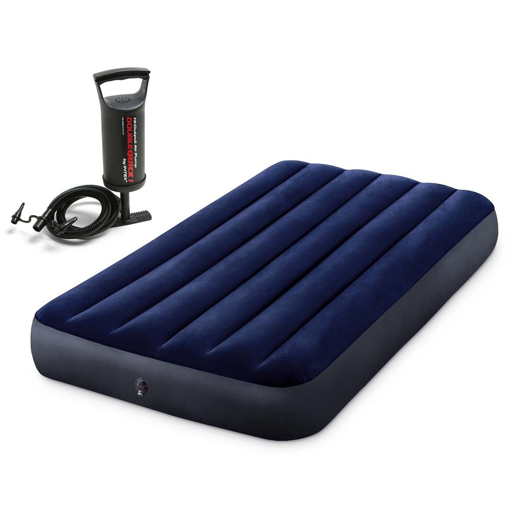 Intex madrac na napuhavanje 191x99x25 cm s klipnom pumpom slika 3