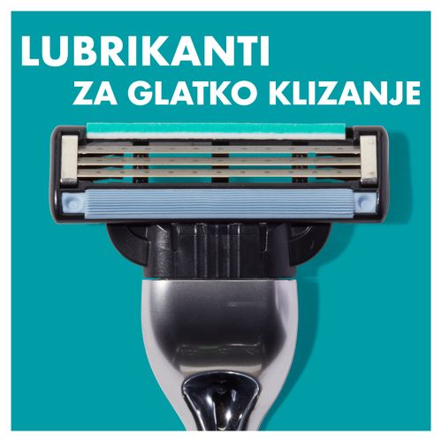 Gillette Mach 3 brijač + Series Gel 75ml sa metalnom kutijom slika 6