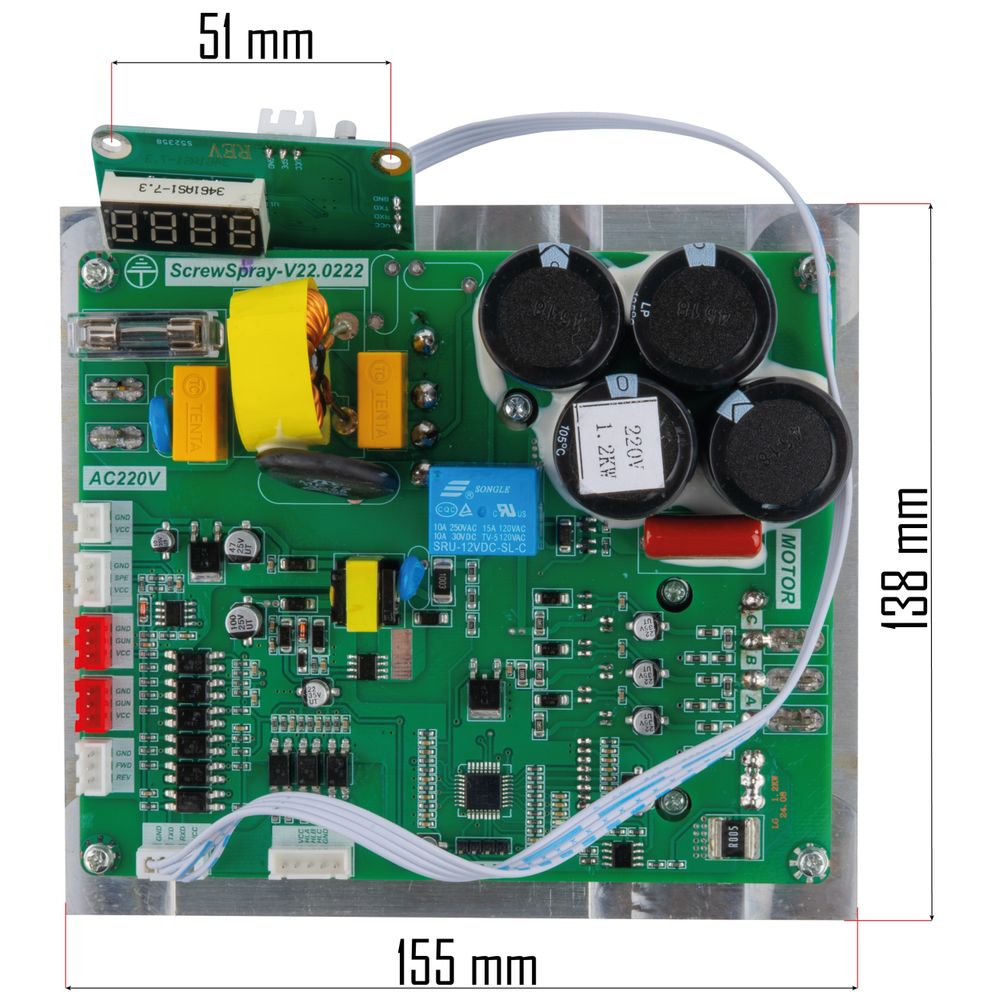 ELEKTRONIČKA PLOČA ZA GENERATOR PM-AGT-1500M-PCB slika 3