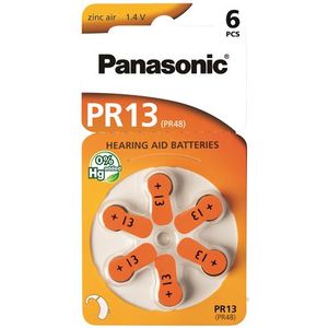 PANASONIC baterije PR13L/6LB, Zinc Air