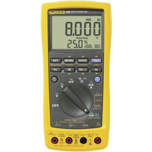 Fluke 789/EUR ručni multimetar  digitalni proces strujnog izlaza CAT III 1000 V, CAT IV 600 V Zaslon (brojevi): 30000 slika 1