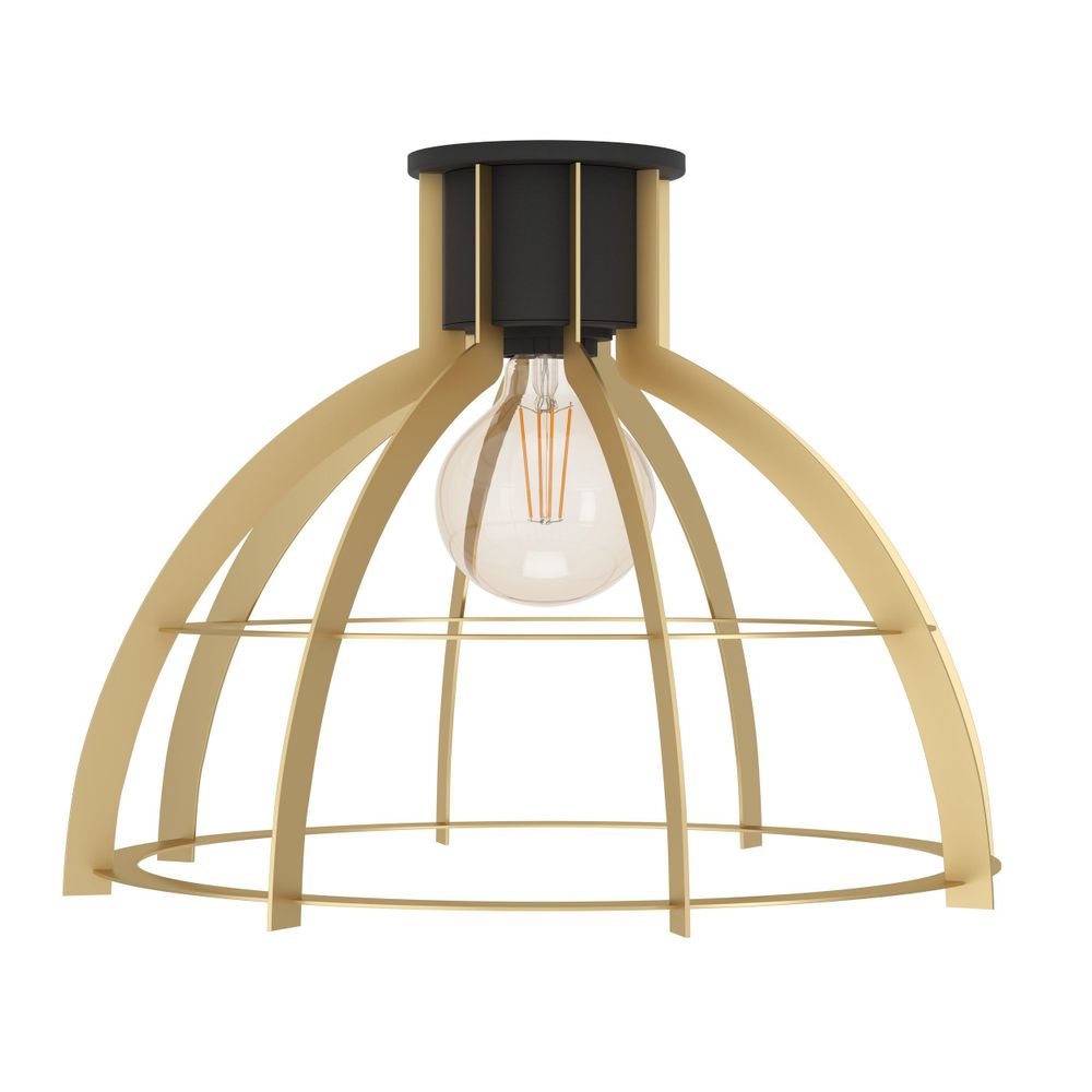 Eglo Stropna Lampa 'Stillington' - Crno/Zlatna, E27 slika 4