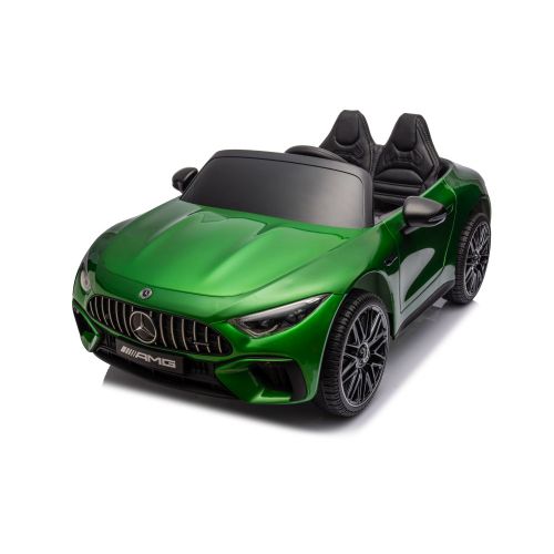 Licencirani auto na akumulator Mercedes AMG SL63  - zeleni/lakirani slika 6