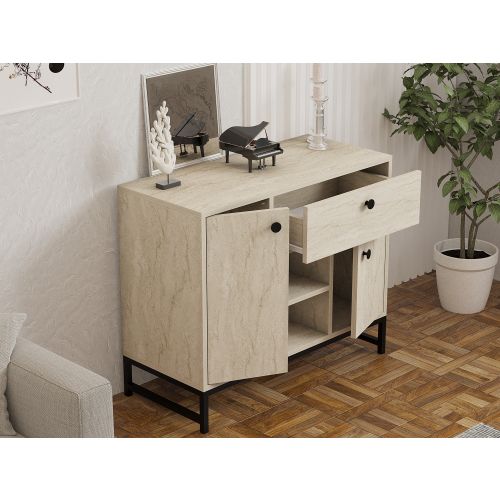 Woody Fashion Komoda INCI, boja Travertine slika 3