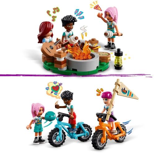 Lego Friends Adventure Camp Cozy Cabins slika 4