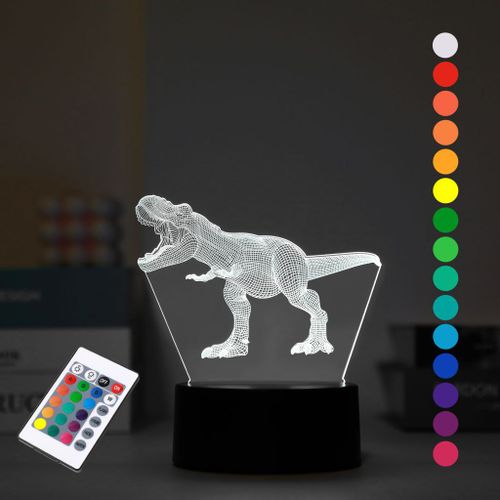 Lampa 3D na dodir iTotal promjena boja Dinosaur XL2332 slika 2