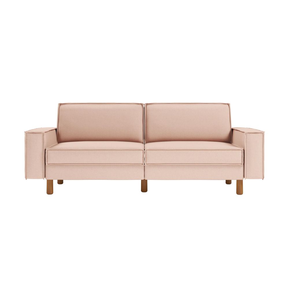 Sofa na 3 sjedala Sparrow 3 - boje: losos i orah slika 2