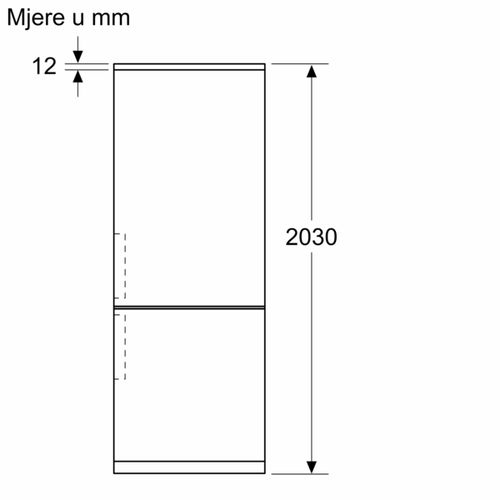 Bosch kombinirani hladnjak KGN49VICT slika 9