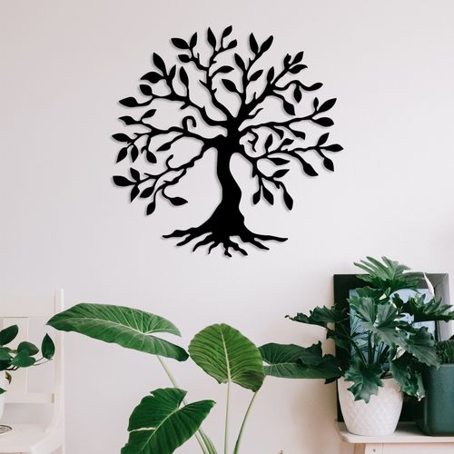 Tree Metal Wall Decor Black Decorative Metal Wall Accessory slika 2