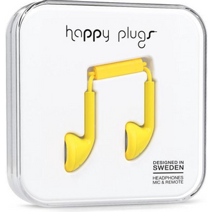 Happy Plugs, Earbud Plus slušalice,Žuta