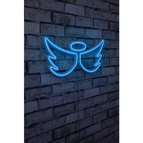 Wallity Ukrasna plastična LED rasvjeta, Angel - Blue slika 10