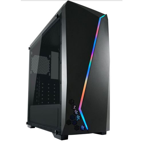 TOWER LC Power Gaming 700B-ON Hexagon 2xUSB3.0/1xUSB2.0 Black slika 1