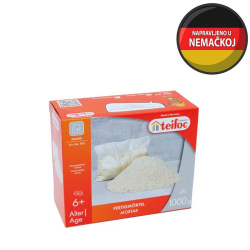 Teifoc Cement 1 kg  za Kreativni set Graditelj  slika 1