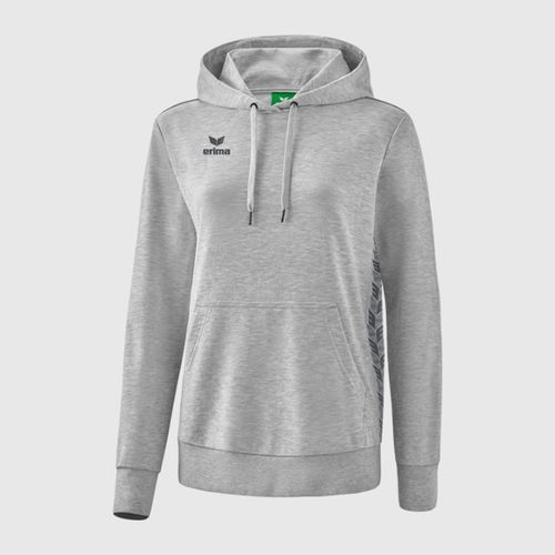 Ženska  Hoodie Erima Essential Team Light Grey Marl/Slate Grey slika 1