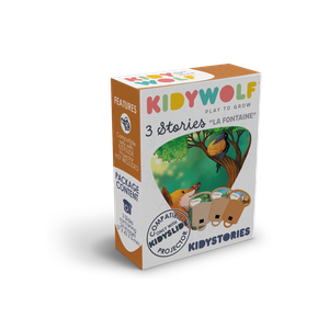 Kidywolf Set slajdova Kidystories za dječiji projektor - La Fontaine, 3kom