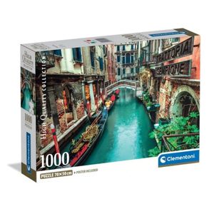 Clementoni CL39945 Puzzle 1000 KANALU VENECIJI, 1000kom