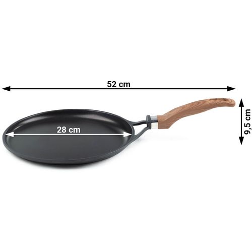 Tava za palačinke Rosmarino Black Line – 28 cm slika 4