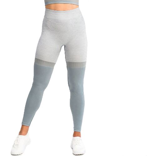 Gymhero leggins stripes graphite slika 1