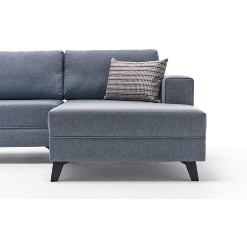 Atelier Del Sofa Kutna garnitura na razvlačenje, Plava, Efsun - Blue slika 13