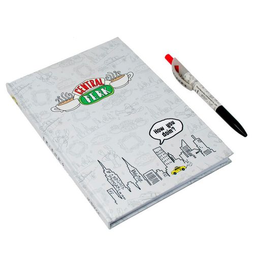 Friends Central Perk A5 notebook + kemijska olovka slika 2