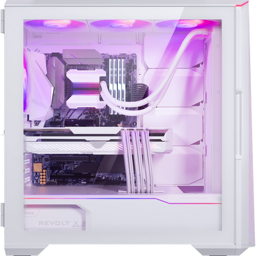 PHANTEKS ECLIPSE G500A Kućište s kaljenim staklom i D-RGB LED osvjetljenjem, bijelo slika 3