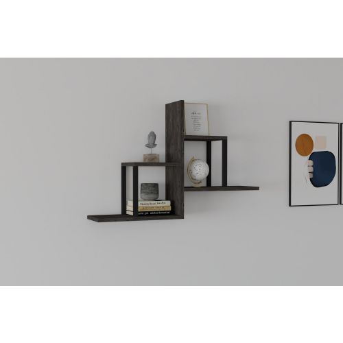 Diana - Anthracite Anthracite Wall Shelf slika 1