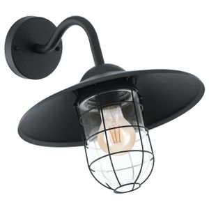 Eglo Melgoa Vanjska Zidna Lampa E27, Čelik/Crna