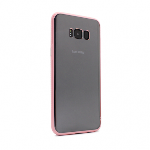 Maska Clear Cover za Samsung G955 S8 plus roze slika 1