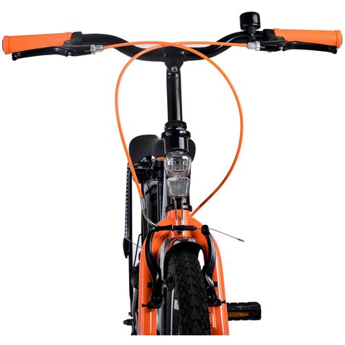 Volare Thombike 26" dječji bicikl s dvije ručne kočnice crno-narančasta slika 12