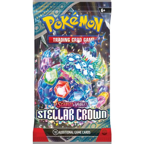 POKEMON TCG: SCARLET & VIOLET: STELLAR CROWN - BOOSTER PAKET slika 1