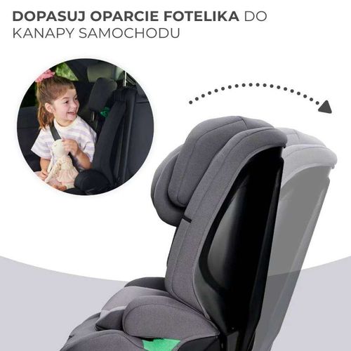 Kinderkraft Autosediste Safety Fix 2 I Size Grey slika 9