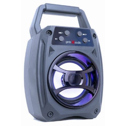 SPK-BT-14 Gembird Portable Bluetooth speaker 5W, FM, USB, SD, 3,5mm, LED black slika 1