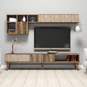 Woody Fashion TV jedinica, Milan - Walnut