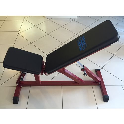 Univerzalna podesiva klupa - adjustable red line bench slika 12