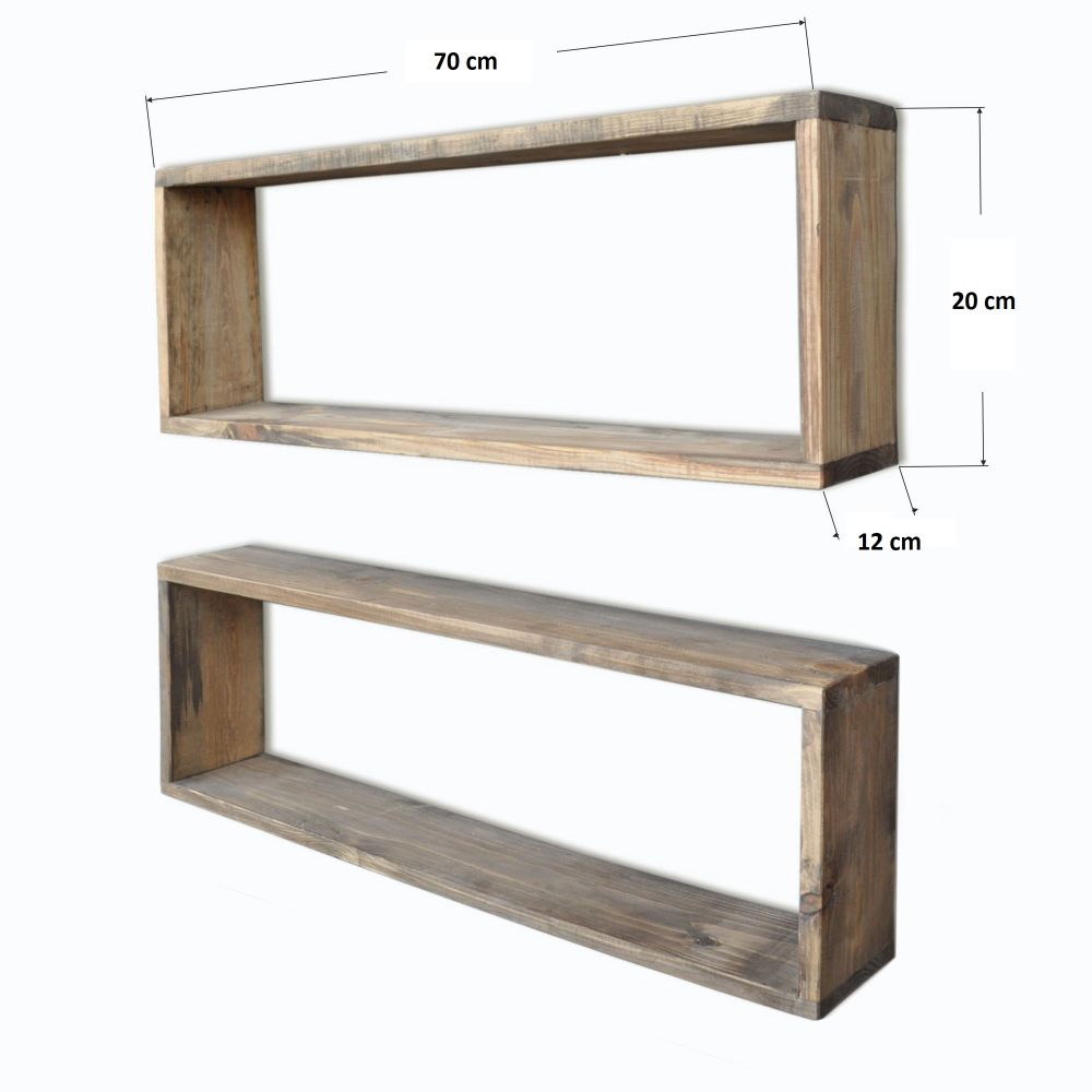 Walnut Zidna Polica Aa007 slika 3