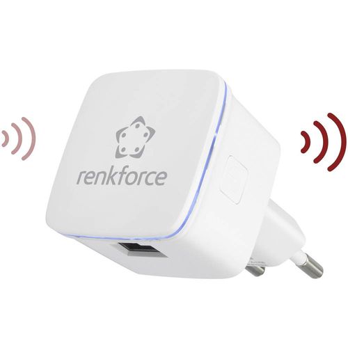 Renkforce RF-WR-N300MINI WLAN repetitor 300 MBit/s 2.4 GHz slika 1