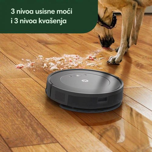 iRobot Roomba® Combo Essential Sivi Kombinovani usisivač i brisač slika 10