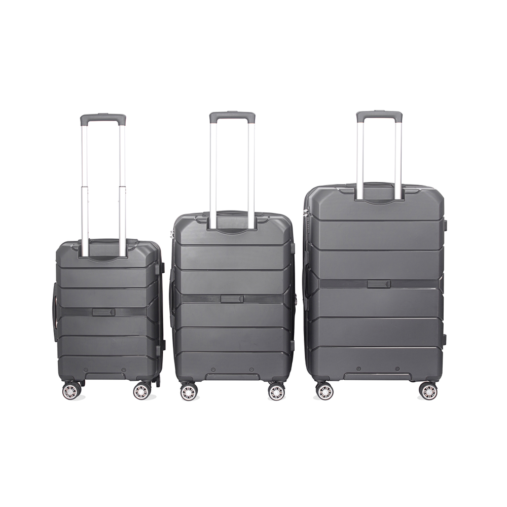 Kofer Adria - Set od tri komada, Tamno sivi slika 3