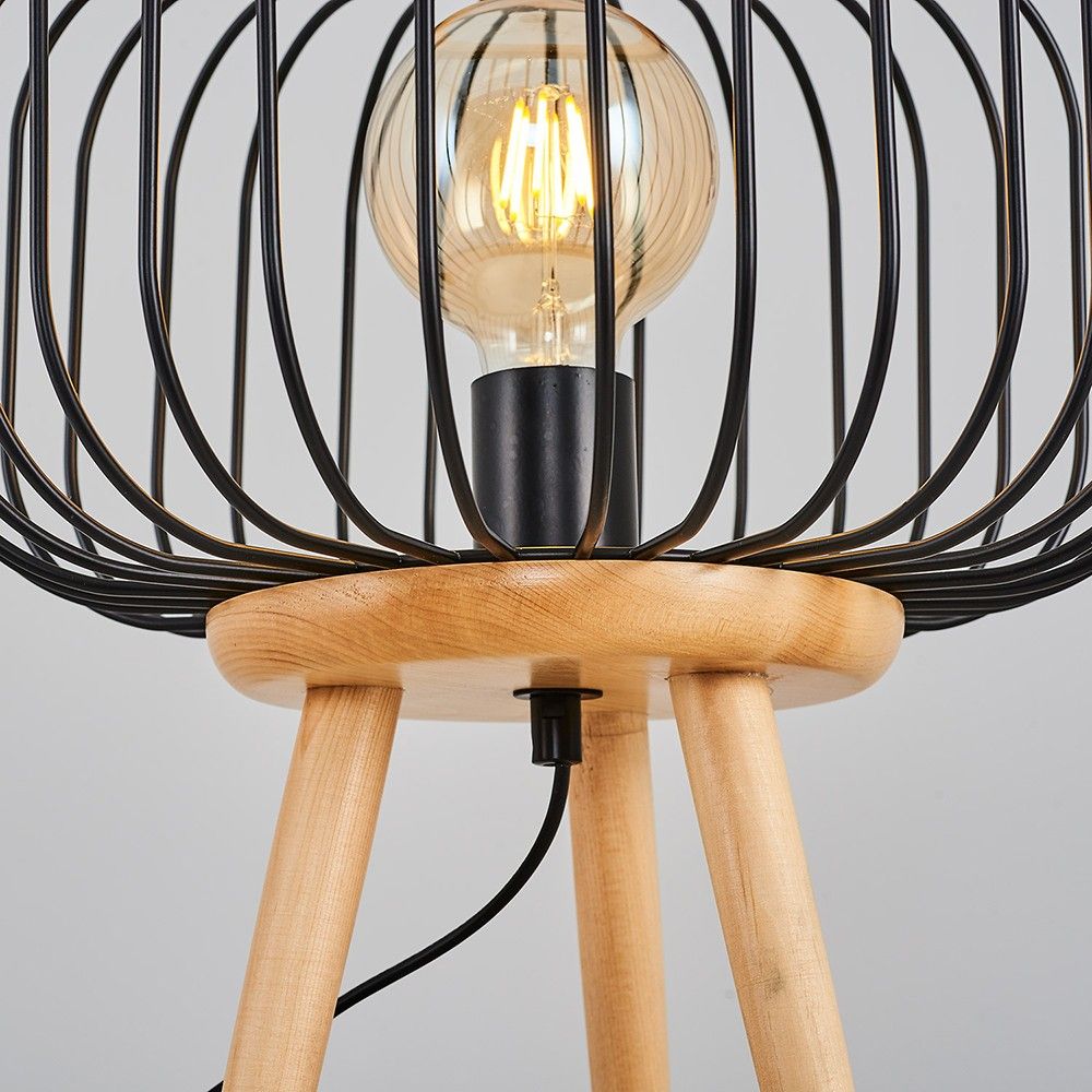 L1278 - Crna Stona Lampa slika 4