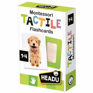 HEADU Taktilne kartice Montessori