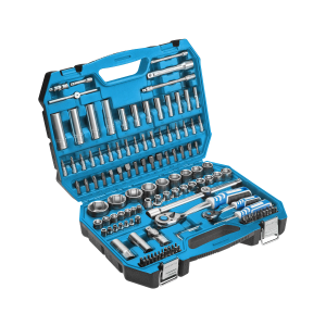 Högert Set nasadnih ključeva i bitova 1/4"-1/2" 144-dijelni, CrV/CrMo, račna 72 zuba