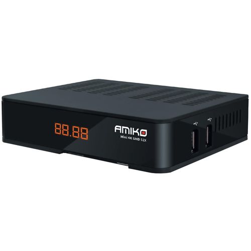 Amiko Prijemnik satelitski, DVB-S2X, 4K UHD, USB PVR, Ethernet - MINI 4K S2X slika 1