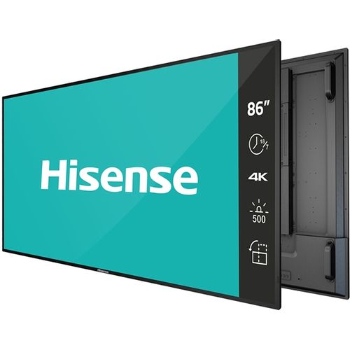 Hisense digital signage display 86B4E30T 86'' / 4K / 500 nita / 60 Hz / (18h / 7 dana) slika 1