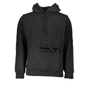 CALVIN KLEIN MEN'S BLACK ZIPLESS SWEATSHIRT